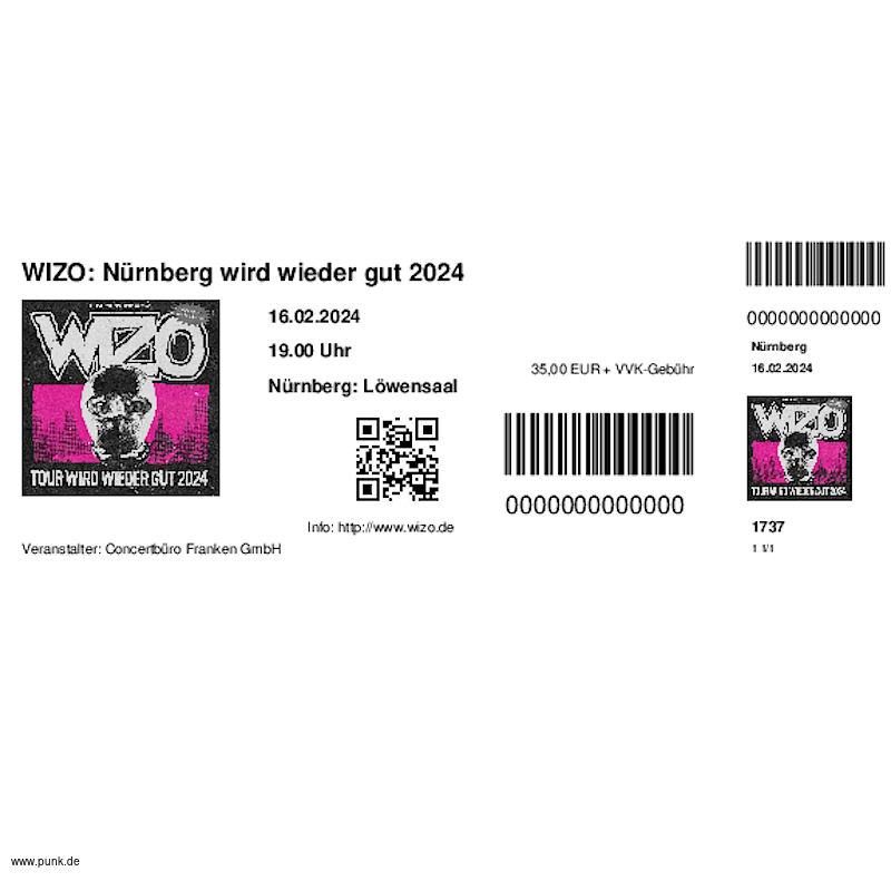: HardTicket WIZO: Nürnberg wird wieder gut 2024