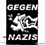 Gegen Nazis Aufkleber